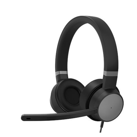Lenovo | Go Wired ANC Headset | Built-in microphone | Black | USB Type-A, USB Type-C | Wired - 5